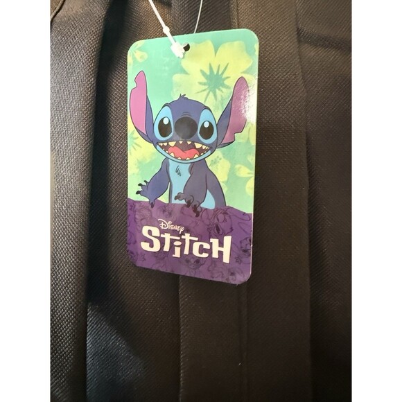 Disney Stitch Backpack NWT Floral Print Hawaiian Stitch School Bag Travel - Picture 3 of 5